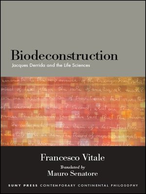 cover image of Biodeconstruction